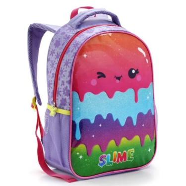 Imagem de Mochila Escolar Infantil Menino/Menina - princesa, slime