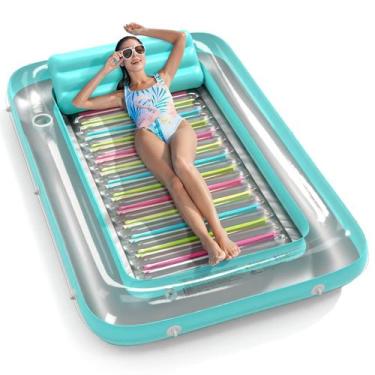Imagem de Espreguiçadeira de bronzeamento inflável Float Jasonwell 4 em 1