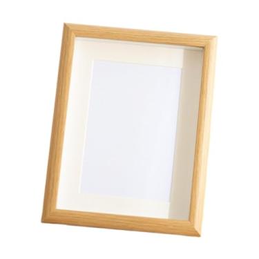 Imagem de Bothyi Moldura de caixa de sombra, porta-retratos, elegante caixa de memórias, mesa, decoração de parede, fotos, madeira, decorativo, flores secas, vitrine, A3