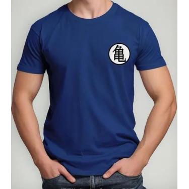 Imagem de Camiseta Camisa Adulto Feminina Masculina Algodão Dragon Bal l Z Kanji