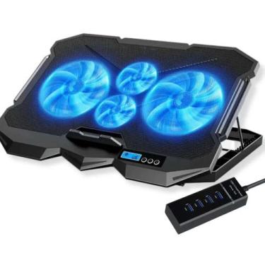 Imagem de Base Refrigeração Notebook Gamer com 4 Ventoinhas - Atena