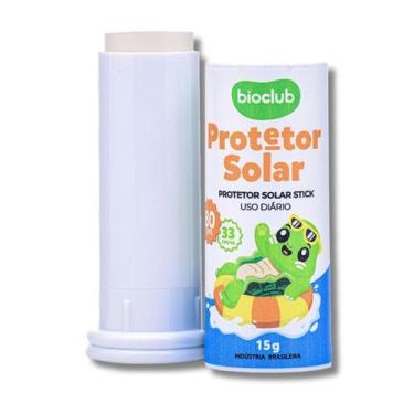 Imagem de Protetor Solar Bastão Infantil Fps 80 Proteção Uva E Uvb 15g - Bioclub