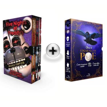 Imagem de Kit de Livros: Box Five Nights at Freddy's - Trilogia Completa e Box Obras de Edgar Allan Poe