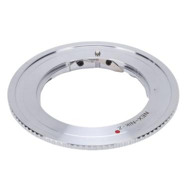 Imagem de Serounder Adaptador de Montagem de Lente NEX para Z, Anel Conversor de Adaptador de Lente de Foco Manual Anel de Liga de Alumínio Adequado para Lentes de Montagem NEX Converter para Corpo
