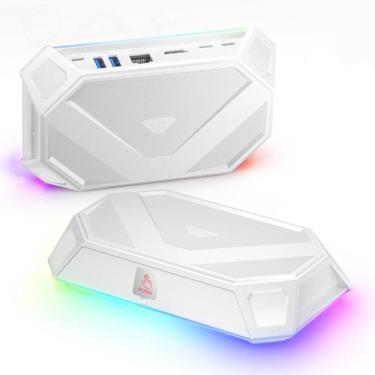 Imagem de Estação de ancoragem JSAUX RGB 8 em 1 para Steam Deck (OLED) /ROG Ally