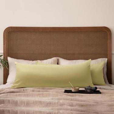 Imagem de Capas de almofadas lombares decorativas Thymo 100% algodão x2 - Thmyo