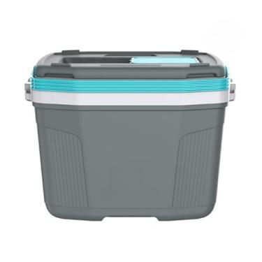 Imagem de Caixa Térmica 32 L Capacidade, Segura e Versátil(Verde Litoral)
