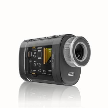 Imagem de FastDeer Localizador de alcance de golfe C2, trava de bandeira de alta precisão super rápida de 0,02s com vibração de pulso, telêmetro de golfe elegante com inclinação, modo de triangulação, telêmetro