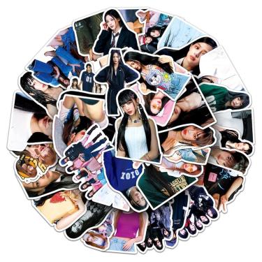 Imagem de Adesivos Newjeans Anime Cartoon 50 unidades de PVC impermeável