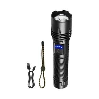 Imagem de Lanterna LED Ultra Brilhante 85000000LM Recarregável Tocha Tática Port