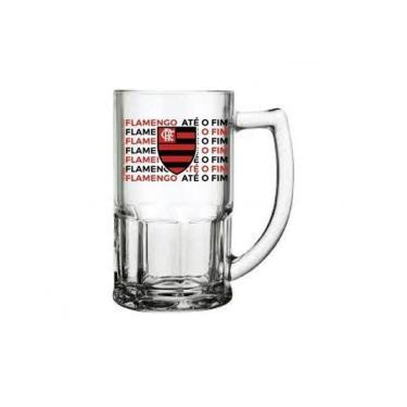 Imagem de Caneca de vidro chopp cerveja 340ml  licenciado
