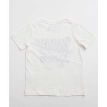 Imagem de Conjunto Infantil Estampa Vingadores Marvel Tam 4 a 10-86076, Off whit