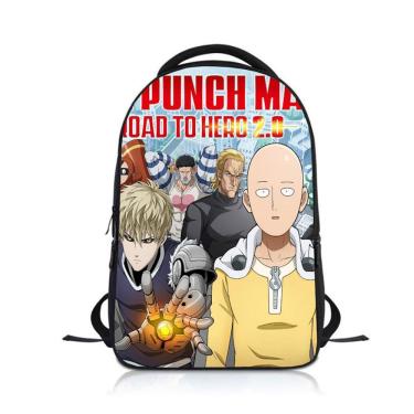 Imagem de Mochila escolar One Punch Man Anime para crianças