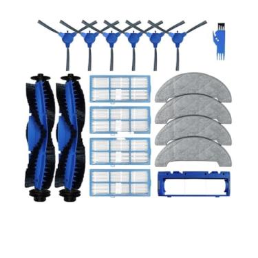 Imagem de Compatível com o aspirador robô Hosome G9070: peças de reposição, escova lateral principal, filtro HEPA, pano de limpeza e acessórios.(Set 2)