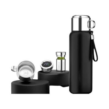 Imagem de Garrafa Térmica Inteligente De 1200ML Com Display De Temperatura Para 