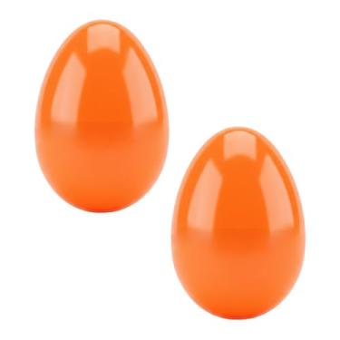 Imagem de Kit 2 Brinquedos Pet Bola Ovo Maluco Cães Funny Eggs Interativo Cachorro Pequeno Porte (2 COR LARANJA)