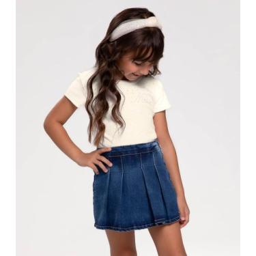 Imagem de Blusa Infantil Em Ribana Trick Nick Bege, 8, Bege