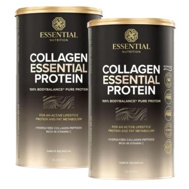 Imagem de Kit 2x Collagen Essential Protein - Baunilha - 417,5g cada - Essential Nutrition-Unissex