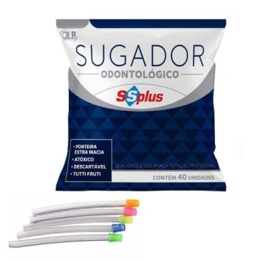 Imagem de Sugador Odontológico Descartável - Ss Plus