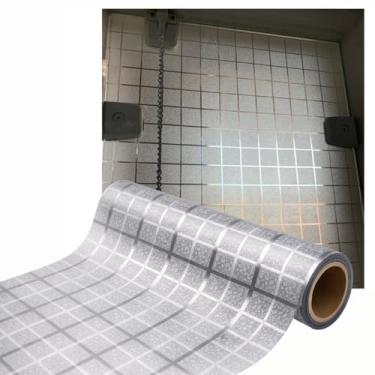 Imagem de Película Adesiva Impermeável Jateada para Privacidade Vidros, Box, Janelas e Portas 3m x 1m (Jateado Quadra)