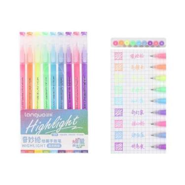 Imagem de Conjunto De Canetas Gel Morandi Color 0.5mm 9 Peças Tinta Suave Para E