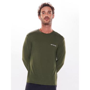 Imagem de Camiseta Manga Longa Lisa Essentials Masculino-Masculino