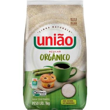 Imagem de Açúcar Cristal Orgânico União Naturais Pacote 1kg