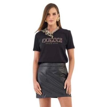 Imagem de Blusa Colcci Comfort Com Estampa Em Logo-Feminino