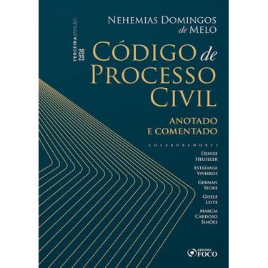 Imagem de Livro - Código de Processo Civil - Anotado e Comentado - 3ª Ed - 2023