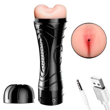 Imagem de Masturbador e Vibrador Lanterna Formato de Ânus - Sexy Import