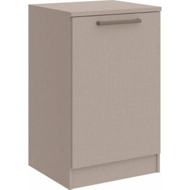 Imagem de Mesa de Cabeceira Modulada Requinte com 1 Porta - Duna Line - Móveis C