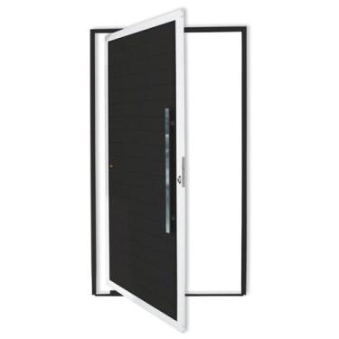 Imagem de Porta Pivotante Lambril com Puxador Super 210cm x 120cm Brimak Abertur