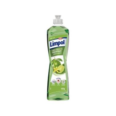 Imagem de Detergente Liquido Gel Concentrado Limão Verbena 400g Limpol