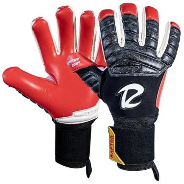 Imagem de Luva de Goleiro Raptor Nitro 7 Profissional, Vermelho, 10