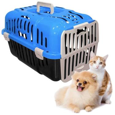 Imagem de Caixa De Transporte Joy N1 Furacão Pet Para Cães E Gatos Até 6Kg - Azu