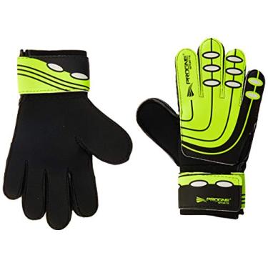 Imagem de PROGNE SPORTS Trainning, Luvas de Futebol para Goleiro Masculino e Feminino, Preto/Amarelo, M