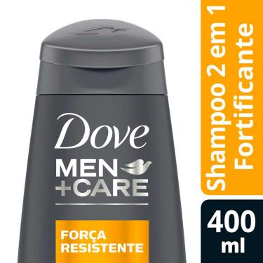 Imagem de Shampoo e Condicionador Dove Men +Care 2 em 1 Força Resistente com 400ml 400ml