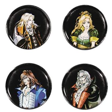 Imagem de Conjunto de broches Sinfonia da Noite, da Castlevania, multicolorido