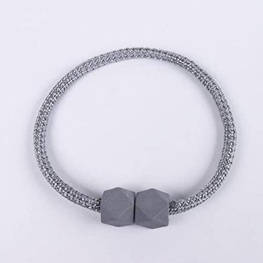 Imagem de Suportes de cortina Fivela simples fivela de cortina sem instalação de cinto de cortina acessórios de fivela de cortina, T10,4 pcs