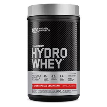Imagem de Platinum Hydro Whey - 800g Supercharged Strawberry - Optimum Nutrition