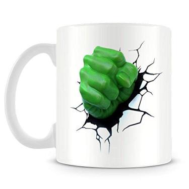 Imagem de Caneca Personalizada Punho Hulk 3d