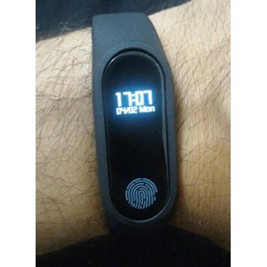 Imagem de Pulseira Medidor Cardíaco Bracelete Smart M2 Bluetooth