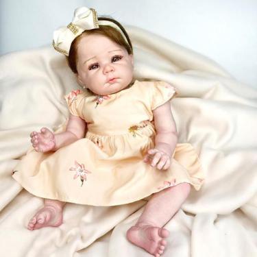 Imagem de Bebê Reborn Super Realista Princesa - Mundo Azul E Rosa