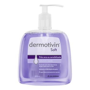 Imagem de Dermotivin Soft - Sabonete Líquido Facial 300ml Sabonete líquido fácil soft