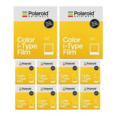 Imagem de Polaroid Originals Filme instantâneo colorido padrão para câmeras tipo I (80 exposições) (4XX10)