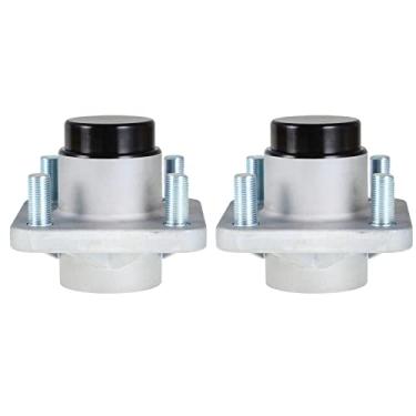 Imagem de WFLNHB Pacote com 2 conjuntos de cubo de roda dianteira com rolamentos de substituição para Club Car Precedent Ds 2003.5+ 102357701