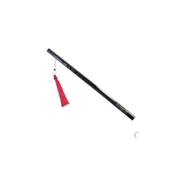 Imagem de Vctitil Flauta de bambu tradicional chinesa, Dizi transversal, acessório de cosplay Mo Dao Zu Shi, instrumento musical de sopro de madeira para iniciantes, chave C D E F G (D-51 cm/20,07 polegadas)