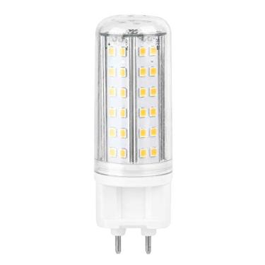 Imagem de Lâmpada LED de milho, lâmpada LED de milho, lâmpada LED de milho G12 10w Hight Bright Lamp Home com 85 contas de LED Ac85-265v Lâmpadas de lustre decorativas para casa, (Cold White)