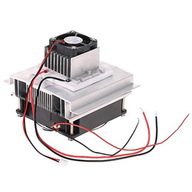 Imagem de Peltier Termoelétrico, Kit de Refrigeração Diy, de Refrigeração Dedicado Com Chip e de Dissipação de Calor, Fixador de Refrigeração Semicondutor