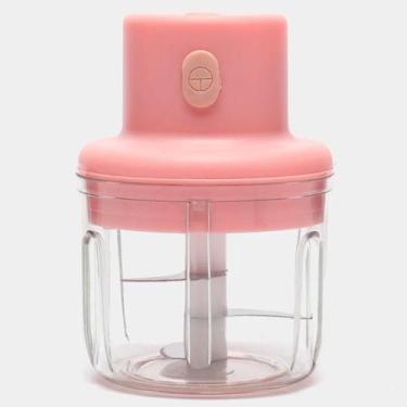 Imagem de Moedor de Alho Elétrico Mini Processador com Lâmina Afiada - RELET, 3.